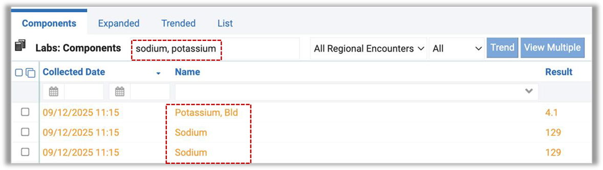 Image showing how to use the or condition in the smart filter